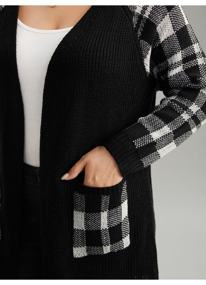 Cardigan with rotator sleeves