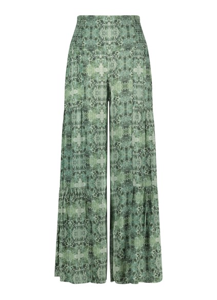 Casual Loose Print Breeze Trousers