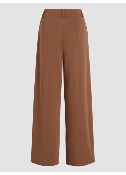 Solid Wide Leg Trousers