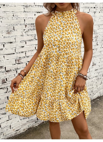 Women Casual Elegant Print Dress