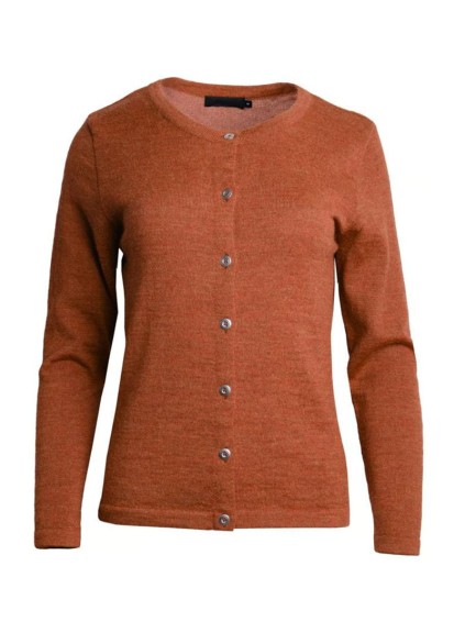 Women's mocha brown knitted sweater