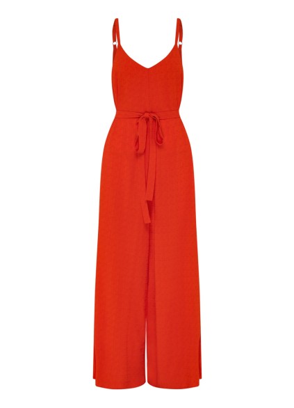 Women's vacation loose wide-leg jumpsuits